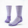 thumbnail image 1 of Maggie's Organics Heavy Wool Mountain Hiker Socks Heathered Purple, Medium 1 Pair Pack, 1 of 1