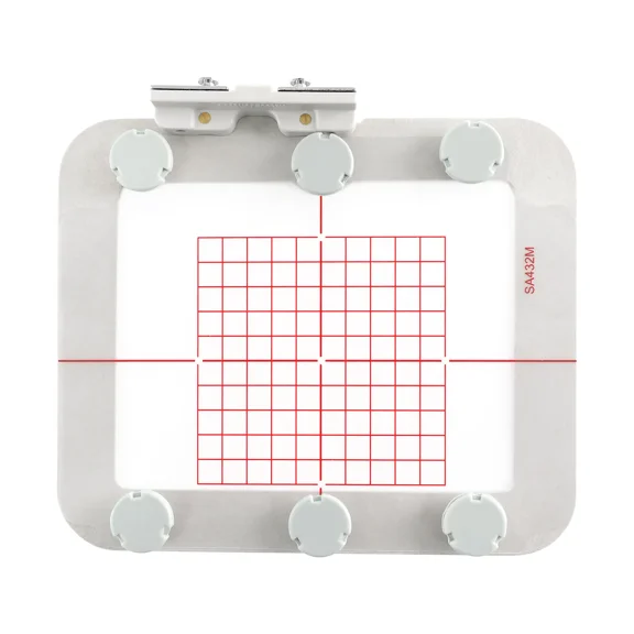 MaggieFrame Magnetic Embroidery hoops 4x4 inch for Brother NV950 M230E M280D 900 M240ED 500D 97E 955 PE300S SE600 SE625 SE400 Sewing Machines(100*100mm-SA432M)