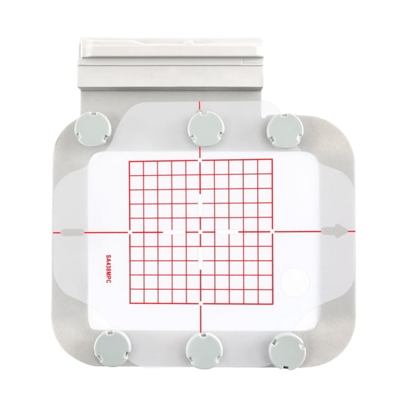 MaggieFrame Magnetic Embroidery Hoop for Brother NQ1700E NQ1600E NQ1400E VE2200 4000D V7 V5 and Babylock, 4x4 Sash Frame (SA438M)