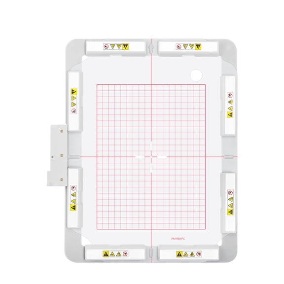 MaggieFrame Magnetic Embroidery hoop 10.2x7.9 inch for Pfaff Machine Creative 4.5 4.0 3.0 Creative Sensation Pro Pro II Sewing Machines(260x200mm-Square magnet-PA116MK)