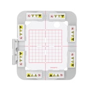 MaggieFrame Magnetic Embroidery hoop 4x4 inch for Brother NQ1600E 1400E NQ3600D 3500D 4000D 2800D 2500D 1500D V7 V5 V3 Sewing Machines100x100mm-Square magnet-SA443M