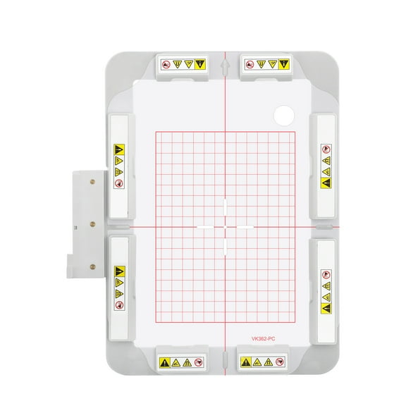 MaggieFrame Magnetic Embroidery hoop 7x5 inch for Husqvarna Viking Machines Designer Diamond Ruby Topaz Series Sewing Machines(180x130mm-Square magnet-VK362MK)