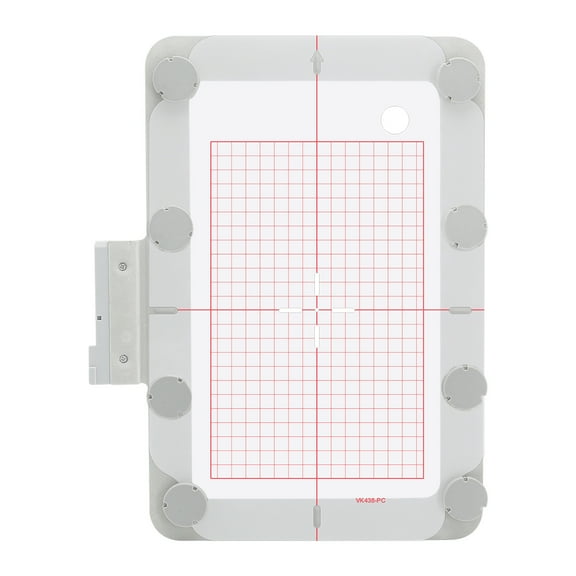 MaggieFrame Magnetic Embroidery hoop 9.8x6 inch for Husqvarna Viking Machines Designer Diamond Ruby Topaz Series Sewing Machines(240x150mm-VK438)