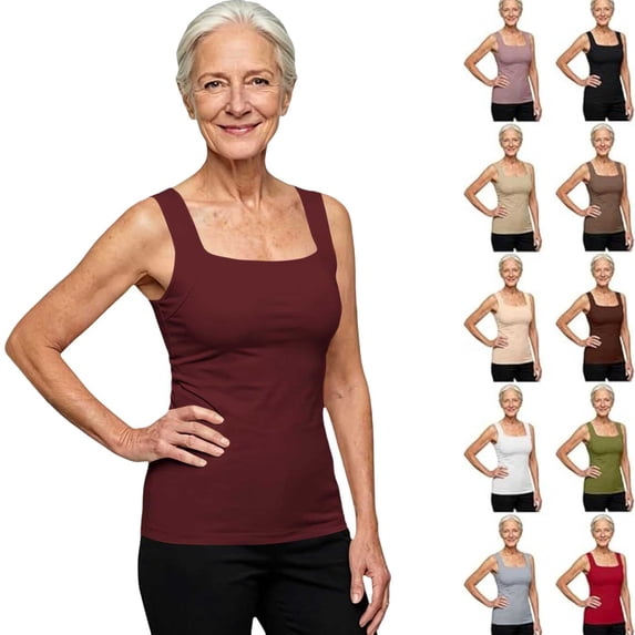 TNMLLD Tanks for Women,TNMLLD Tanks Built In Bra