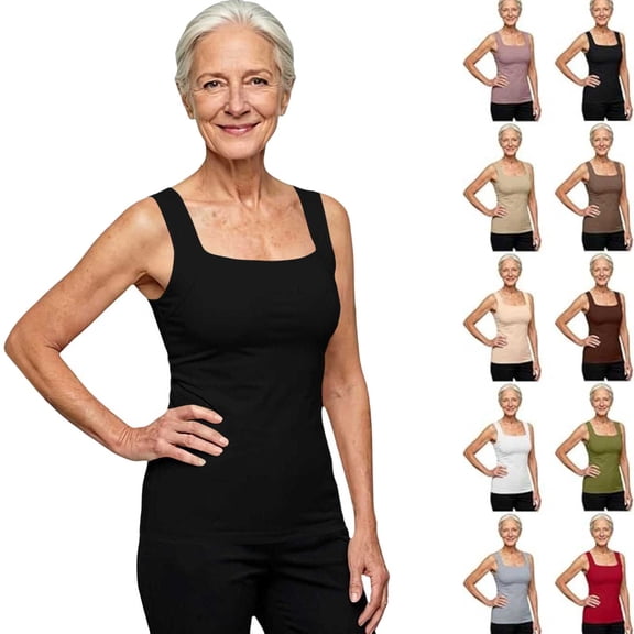 Maggies Tanks for Women,Maggies Tanks Built In Bra