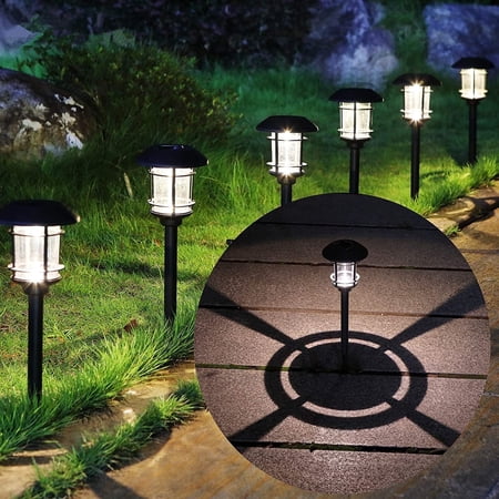 Maggift Solar Warm White v¢¬Ä¬é2 V Led Landscape and Walkway Light, Memorial Day Decorations (6 Pack)