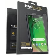 Magglass Moto G7 Play Tempered Glass Screen Protector, UHD Clear Anti Bubble Scratch Resistant Display Guard Case Compatible