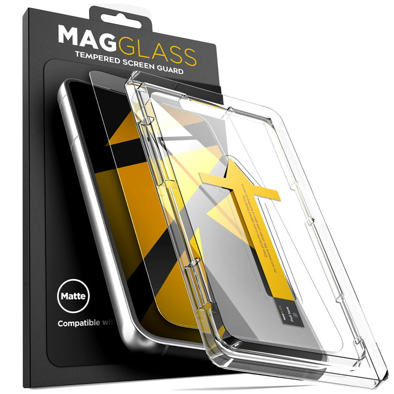 Magglass Tempered Glass Designed for Samsung Galaxy S22 Plus Matte Screen  Protector - Anti Glare/Fingerprint Resistant Display Guard (Fingerprint  Compatible) 