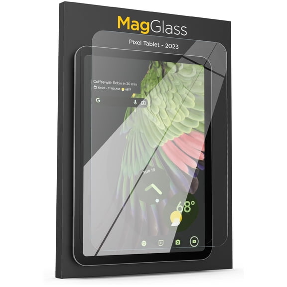 Magglass Tempered Glass Designed for Google Pixel Tablet Screen Protector - UHD Full Coverage Screen Guard for Pixel Tablet 10.95" 2023
