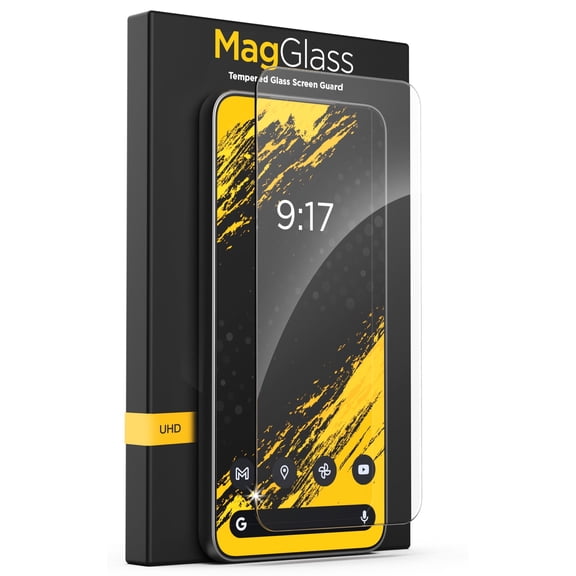 Magglass Tempered Glass Designed for Samsung Galaxy A55 Screen Protector, UHD Full Coverage Display Guard (Case Compatible)