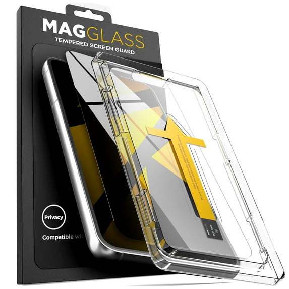 Magglass Tempered Glass Designed for Samsung Galaxy S22 Privacy Screen Protector, Anti Spy Display Guard (Case Compatible)