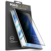 Magglass Tempered Glass Designed for Samsung Galaxy S22 Ultra Privacy Screen Protector, Anti Spy Display Guard Case Compatible