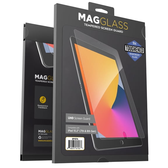 Magglass Tempered Glass Screen Protector Compatible With iPad 10.2" 2020 (UHD) Ultra Clear Anti Scratch Bubble-Free Screen Guard (For Apple iPad 2019/2020)