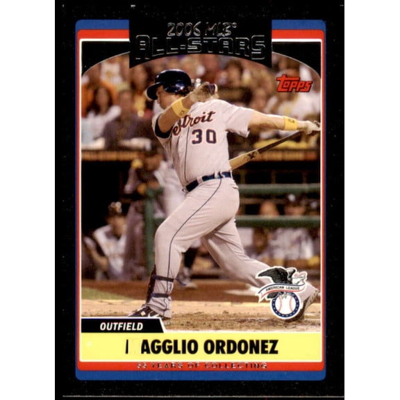Magglio Ordonez Card 2006 Topps Update Black #UH248