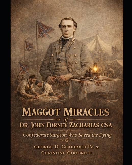 Maggot of Miracles of Dr John Forney Zacharias CSA: Confederate Surgeon Who Saved the Dying, (Paperback)