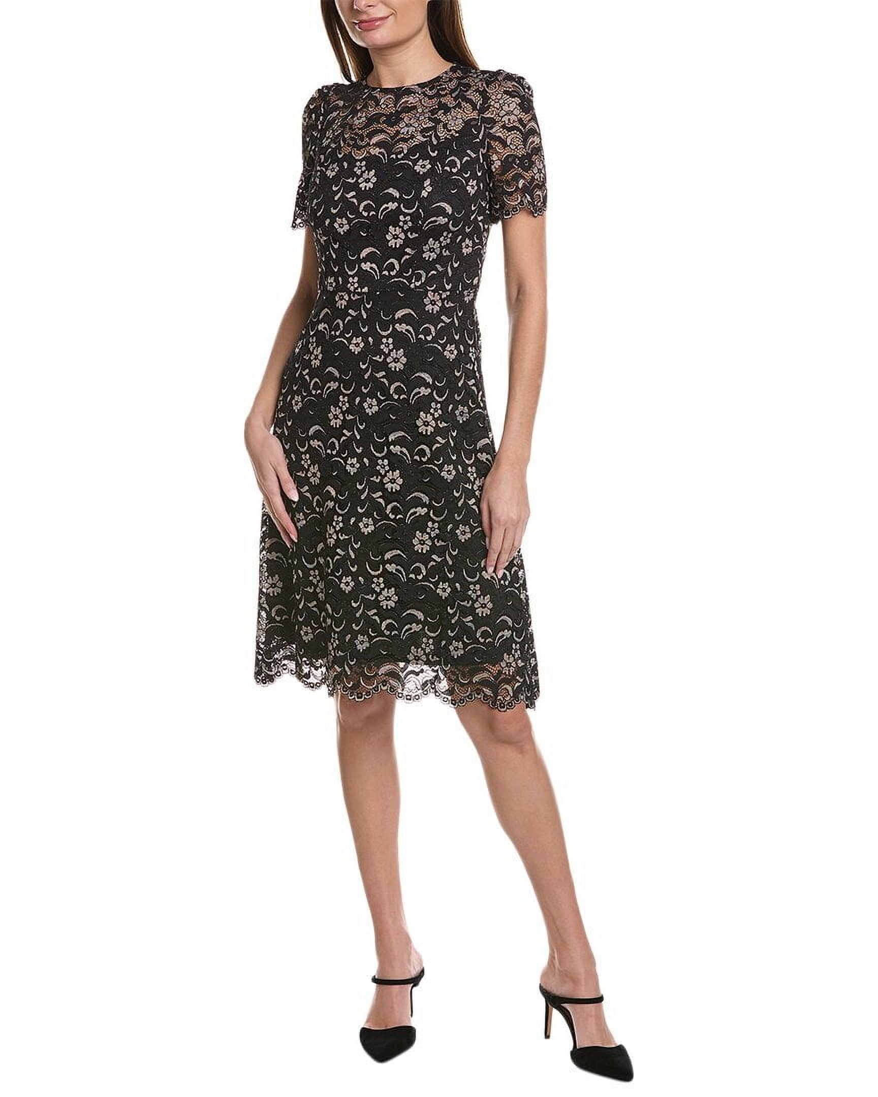 sachin and babi light blue dress Maggy London womens Lace Sheath Dress, 0, Black