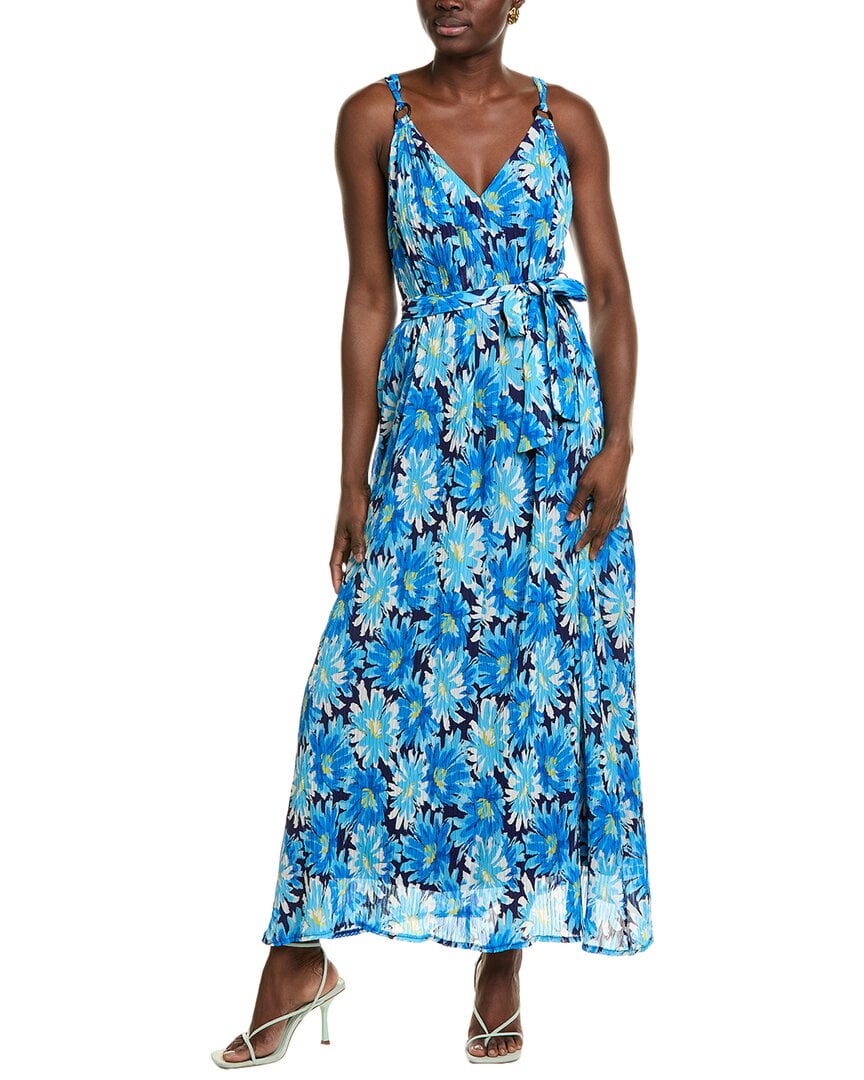 Maggy London womens Maxi Dress, 6, Blue - Walmart.com