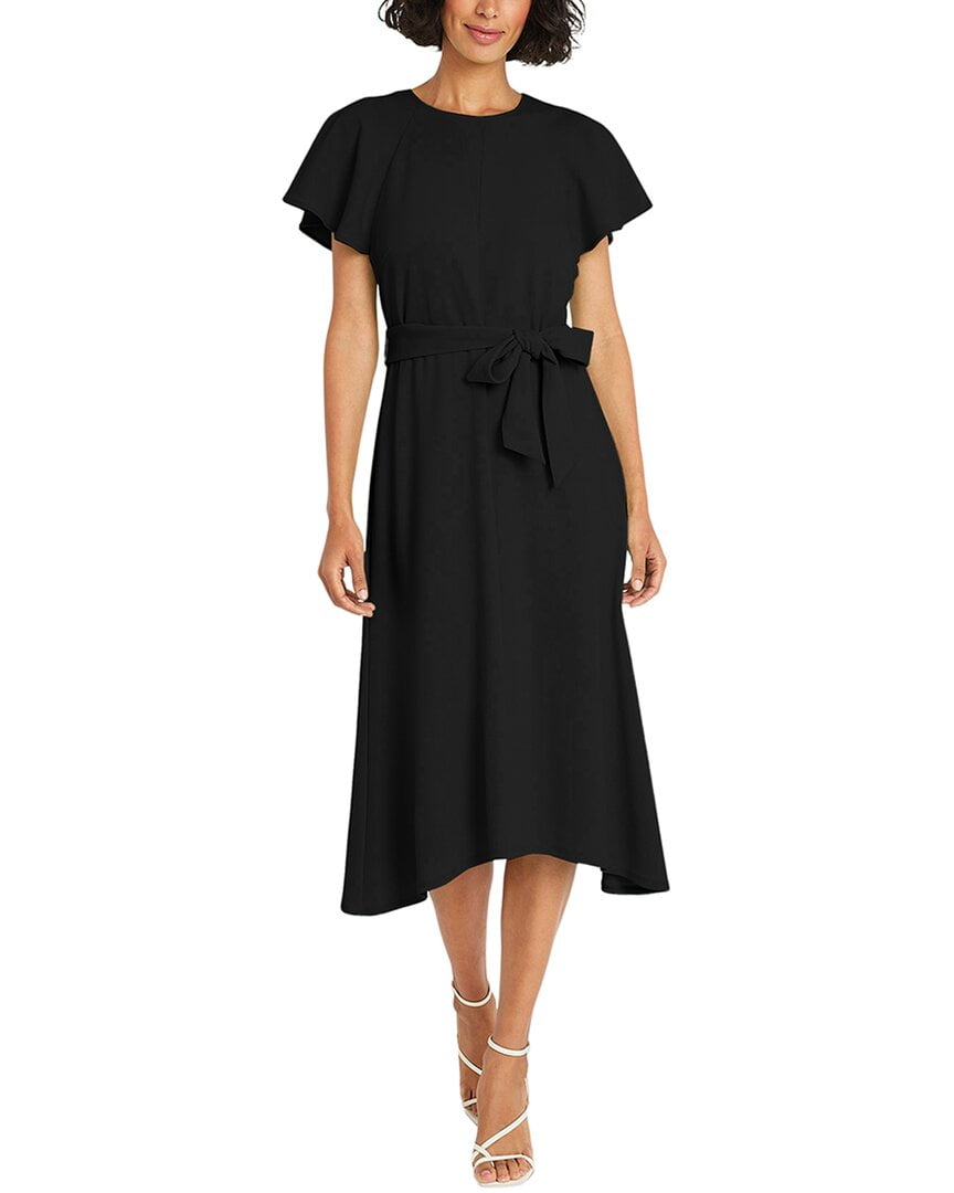 Maggy London womens Midi Dress, 0, Black - Walmart Business Supplies