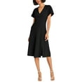 thumbnail image 1 of Maggy London womens  Midi Dress, 0, Black, 1 of 3