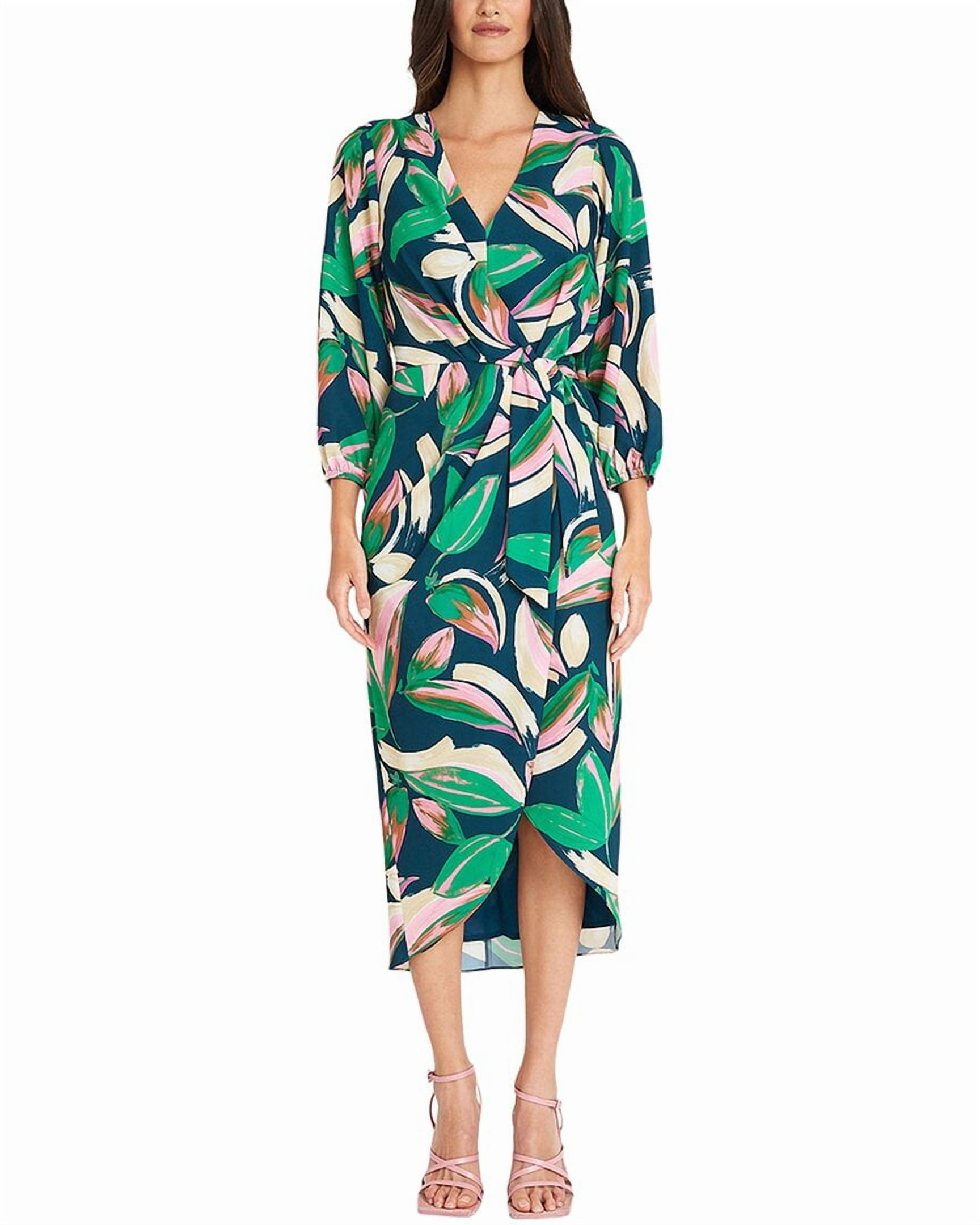 knee length dresses for ladies Asymmetrical Midi Dress Navy Blazer / Standard / 18 main image 1