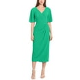 thumbnail image 1 of Maggy London womens  Midi Dress, 0, Green, 1 of 3
