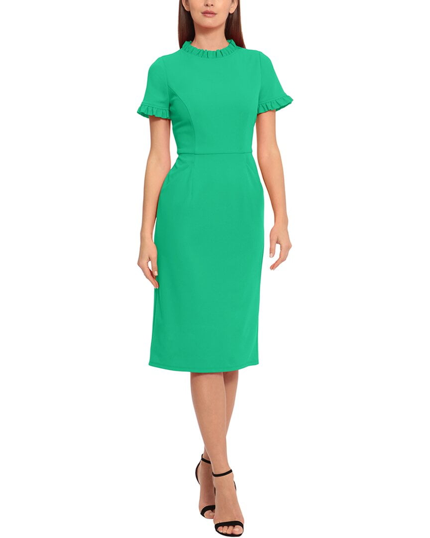 Maggy London womens Midi Dress, 2, Green - Walmart.com