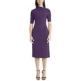 thumbnail image 1 of Maggy London womens  Midi Dress, 12, Purple, 1 of 3