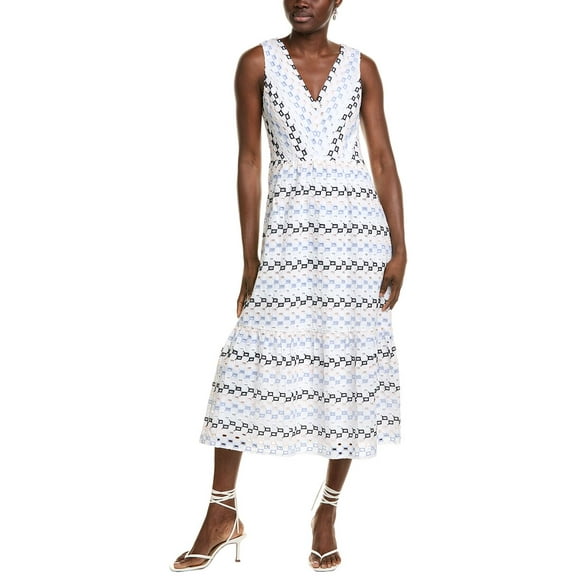 Maggy London womens  Midi Dress, 2, White