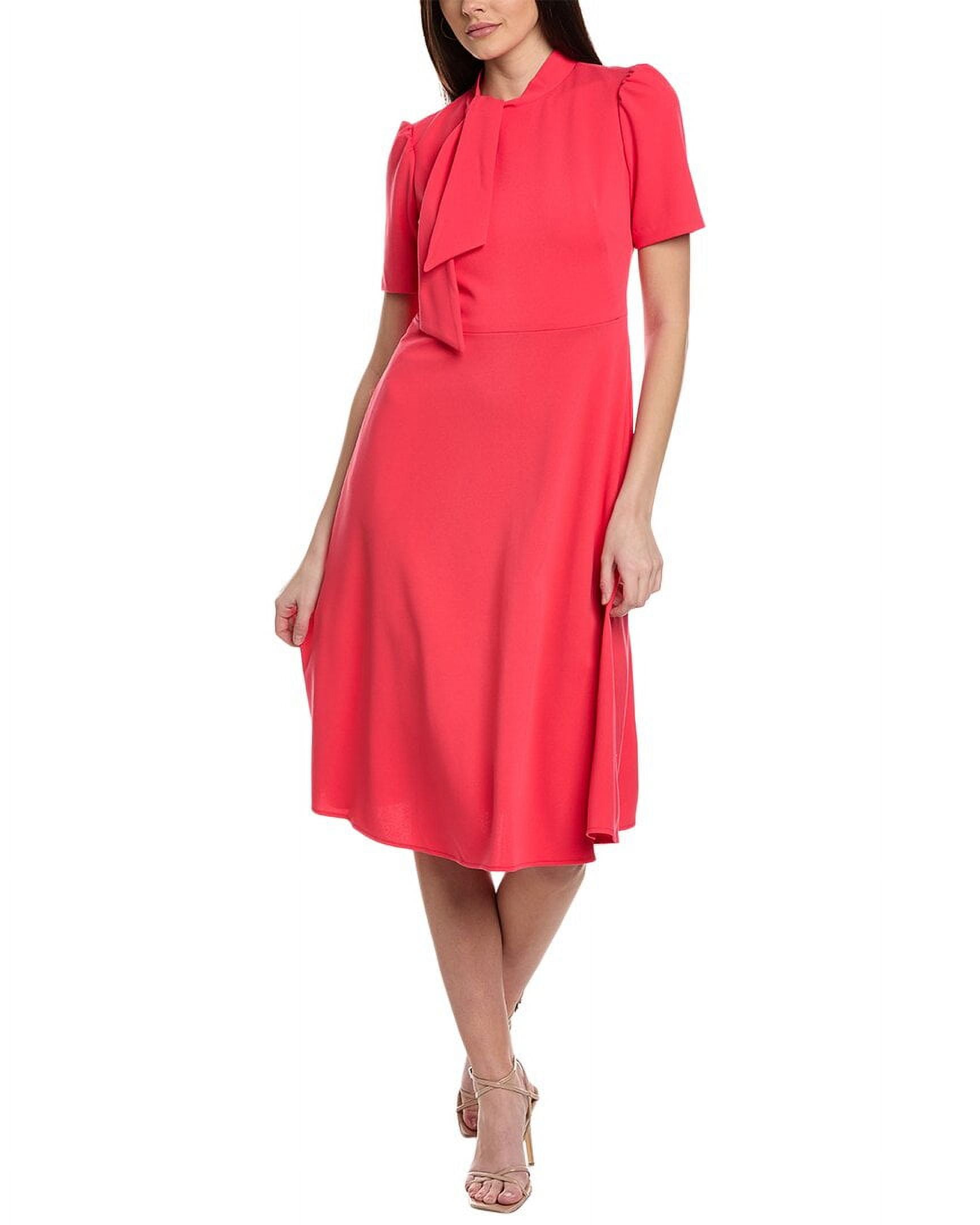 Maggy London womens Midi Dress, 8, Pink - Walmart.com