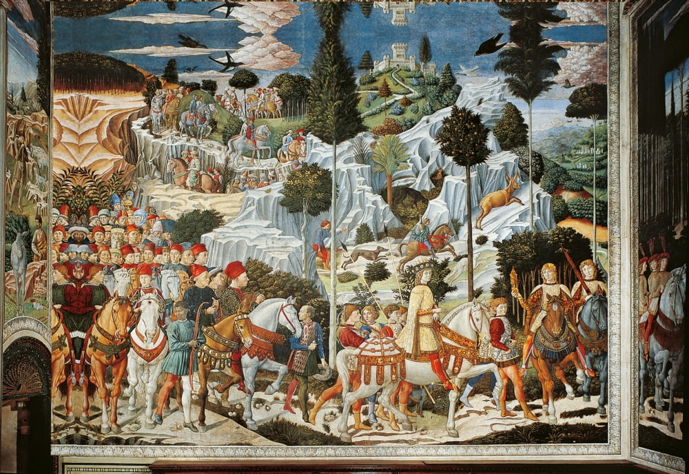 Magi Chapel Journey Of The Magi (The Magi Ride) Canvas Art - (24 x 18)