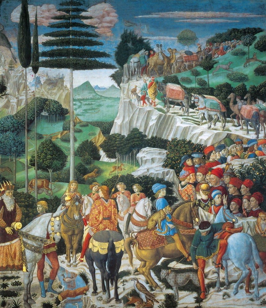 Magi Chapel Journey Of The Magi (The Magi Ride) Canvas Art - (24 x 36)