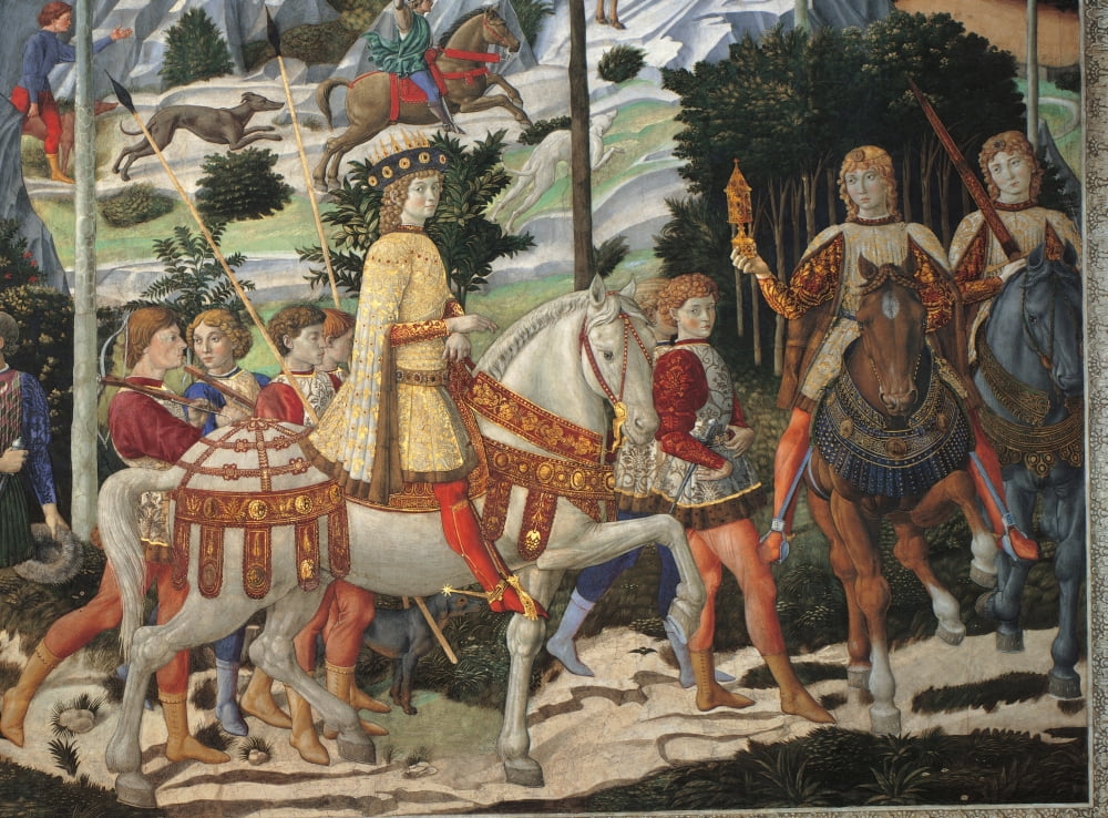 Magi Chapel Journey Of The Magi (The Magi Ride) Canvas Art - (36 x 24)