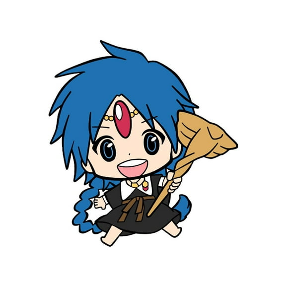 Magi: The Labyrinth of Magic Aladdin Rubber Mascots Trading Strap