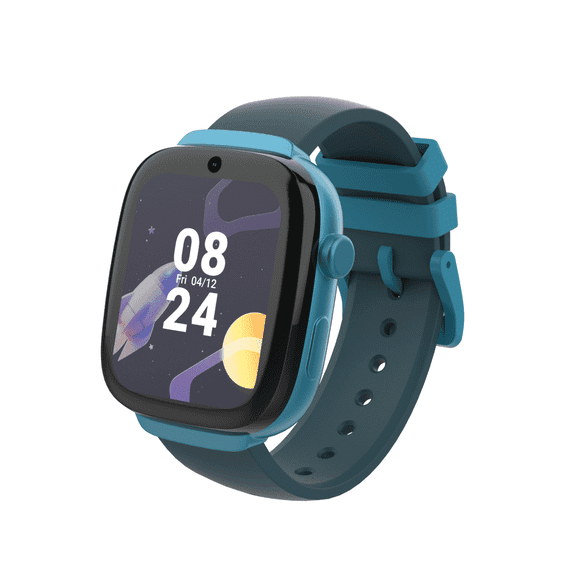 Magi Watch for kids, Cyan Blue, Safety Location, Video Call, AI-Powered, Class Mode, SOS, Parental Controls