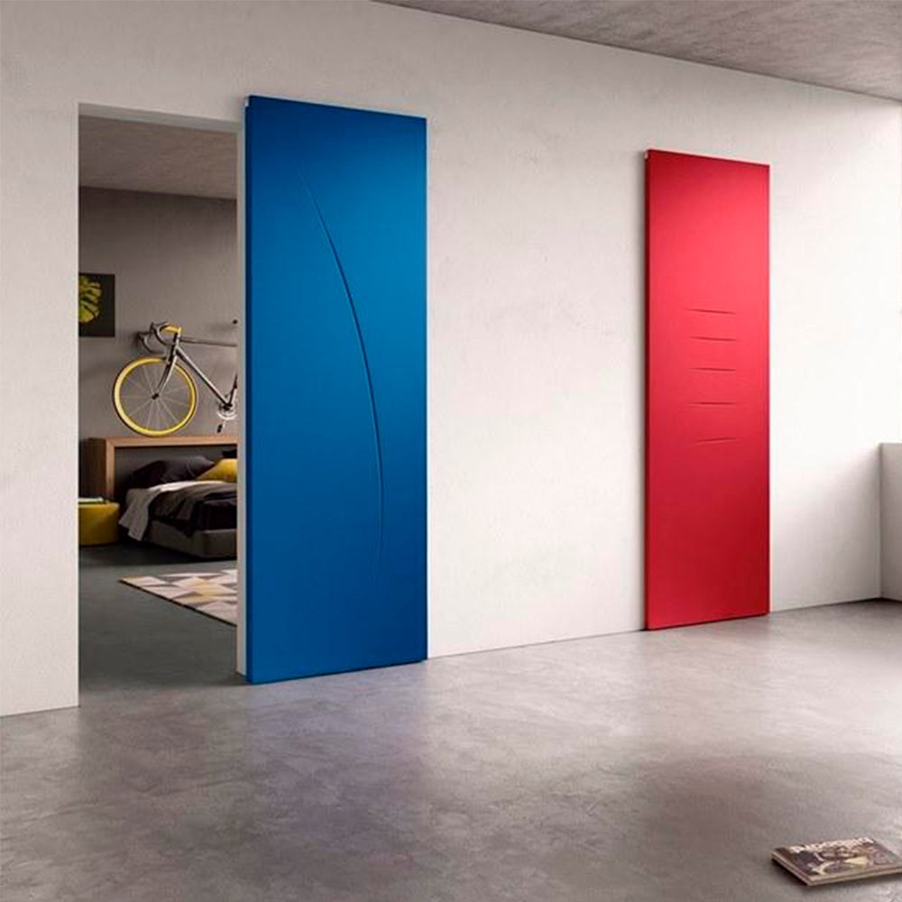 Magic 2 White Wall Mount Sliding Door System
