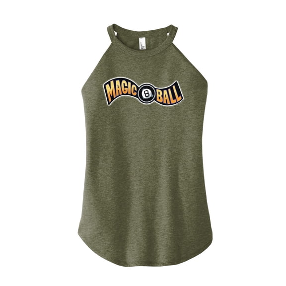Magic 8 Ball - 8 Ball - Juniors High Neck Tank Top