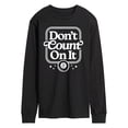 thumbnail image 1 of Magic 8 Ball - Don't Count On It - Men's Long Sleeve Graphic T-Shirt, 1 of 3