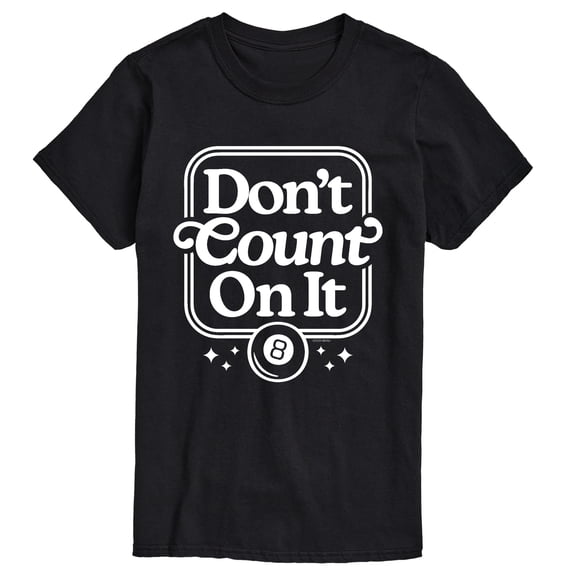 Magic 8 Ball - Don't Count On It - Men's Short Sleeve Graphic T-Shirt
