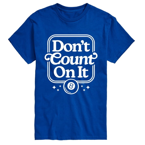 Magic 8 Ball - Don't Count On It - Men's Short Sleeve Graphic T-Shirt