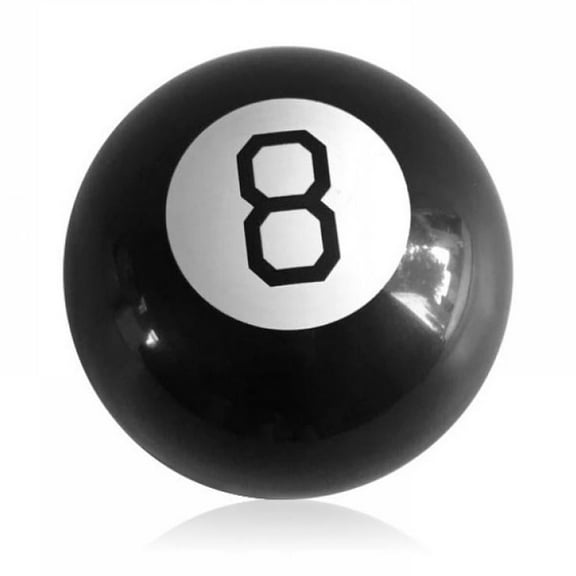 Magic 8 Ball-Fortune Telling Magic 8 Black Ball,Christmas Party Toys