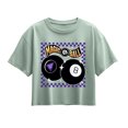 thumbnail image 1 of Magic 8 Ball - Front & Back - Youth Girls Boxy T-Shirt, 1 of 4