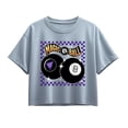 thumbnail image 1 of Magic 8 Ball - Front & Back - Youth Girls Boxy T-Shirt, 1 of 4