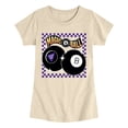 thumbnail image 1 of Magic 8 Ball - Front & Back - Youth Girls Fitted Short Sleeve T-Shirt, 1 of 4