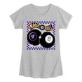 thumbnail image 1 of Magic 8 Ball - Front & Back - Youth Girls Fitted Short Sleeve T-Shirt, 1 of 3