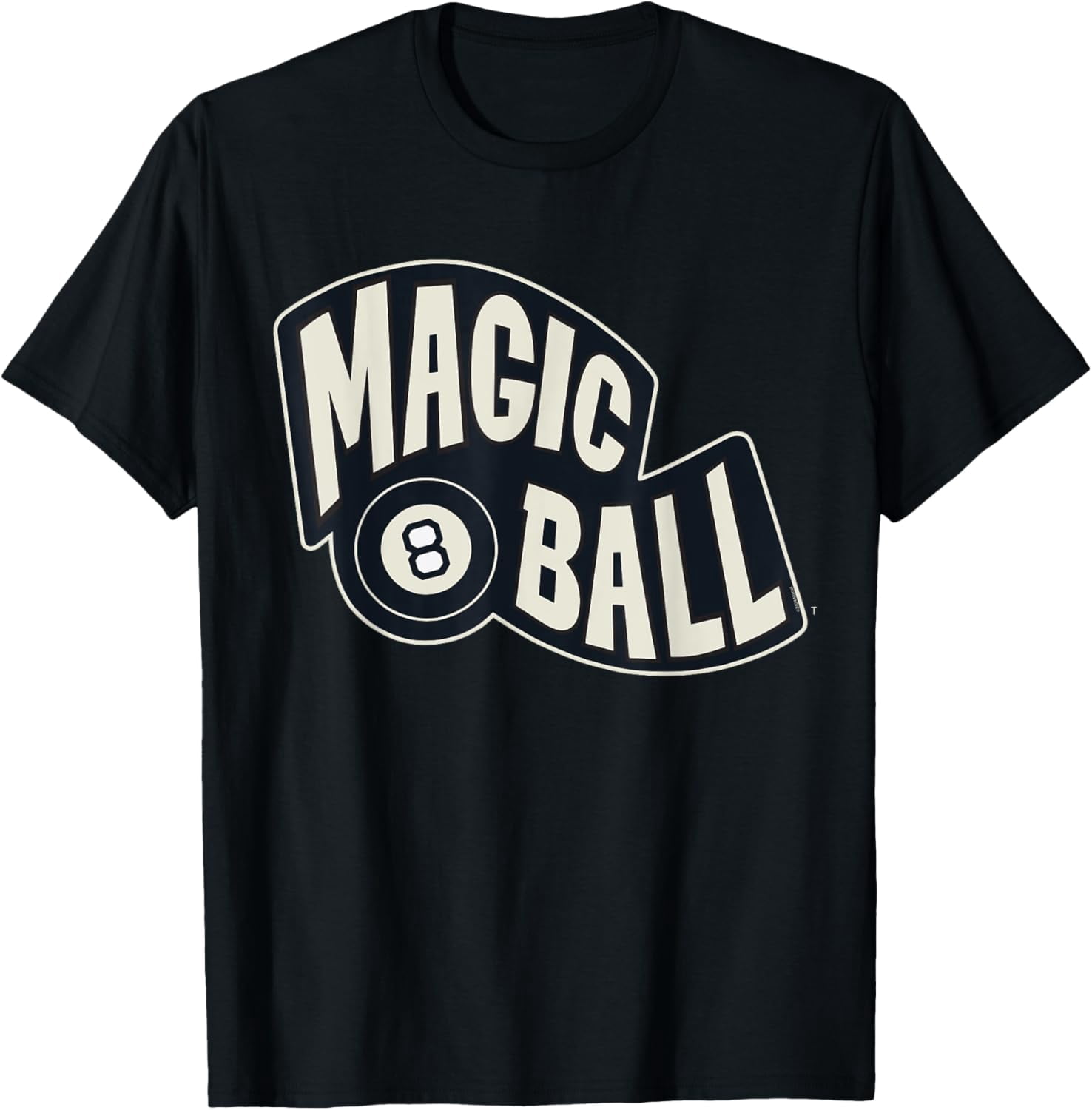 Magic 8 Ball Logo T Shirt Men And Women Can Wear Black White Gifts magic-8-ball-logo-t-shirt-men-and-women-can-wear-black-white-gifts
