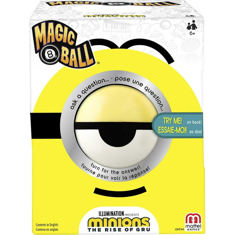  Mattel GamesMagic 8 Ball Toys and Games, Original Fortune  Teller Ball, Ask A Question and Turn Over for Answer : Mattel: Toys & Games