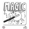 thumbnail image 1 of Magic - 8" Vinyl Sticker - For Car Laptop I-Pad - Waterproof Decal, 1 of 1