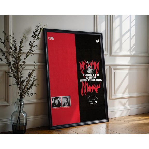 Magic Album Cover Print Music Gift Wall Decor V1, Unframed Poster