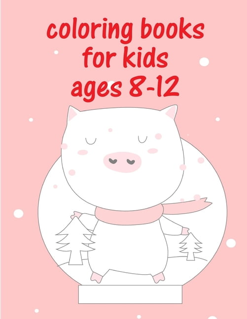 Magic Animals: Coloring Books For Kids Ages 8-12 : Cute Christmas Coloring  pages for every age (Series #8) (Paperback) 