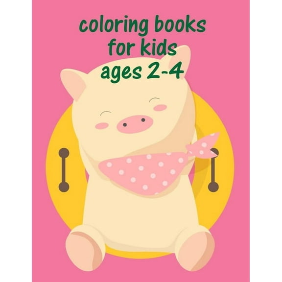 Magic Animals: Coloring Books For Kids Ages 2-4 : Coloring Pages with Funny, Easy, and Relax Coloring Pictures for Animal Lovers (Series #6) (Paperback)